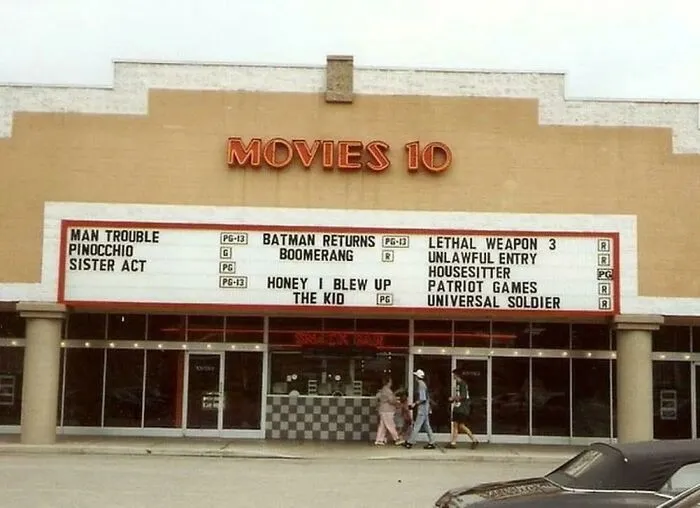 Movie Theater In 1992