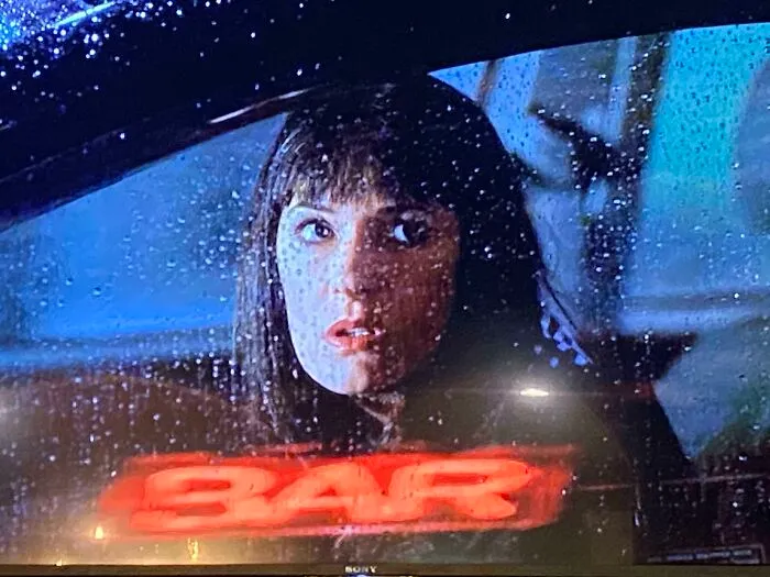 In S4 E17 Of The TV Show Criminal Minds, Agent Prentis Drives Up Next To A Bar And The Reflection “Bar” Is Shown When It Should Be Written Inverted Due To Being A Reflection. Unless, Of Course, The Name Of The Bar Is Яaᙠ Which I Don’t Believe Is Feasible