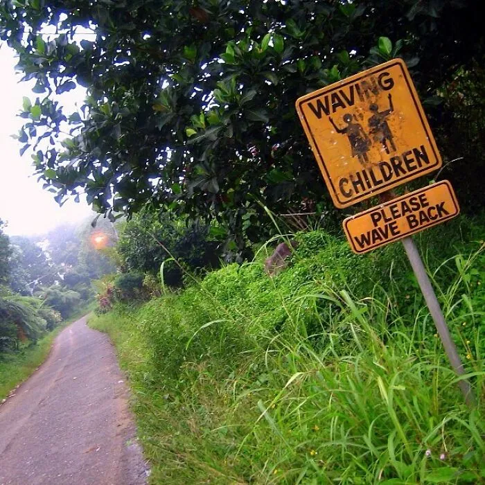 This Creepy Sign Somewhere In The Philippines