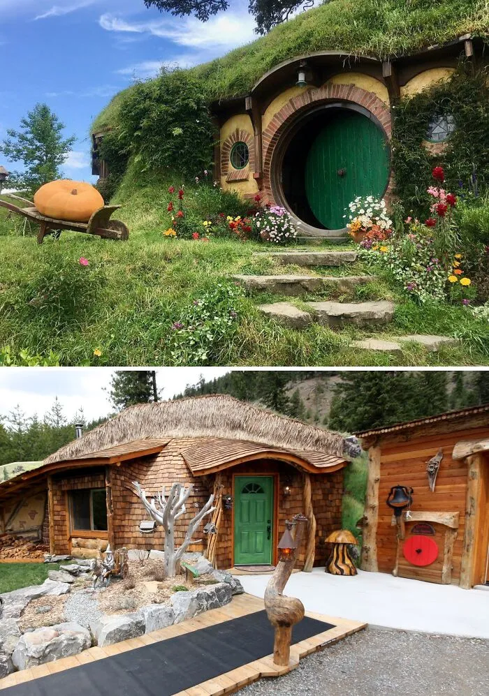 Pueblo hobbit, Comarca de Montana, Estados Unidos