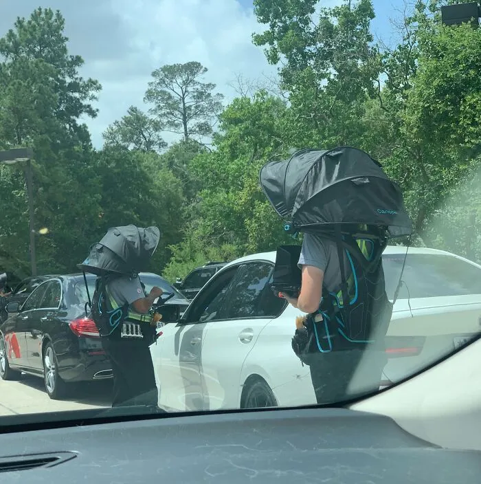 Sith-Fil-A Here In The Texas Heat