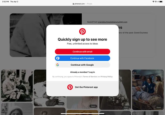 Screw You Pinterest