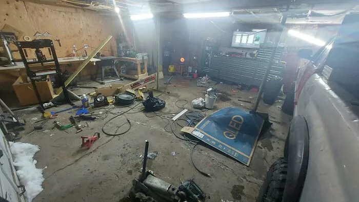 How The Neighbor Left My Garage After Fixing His Truck