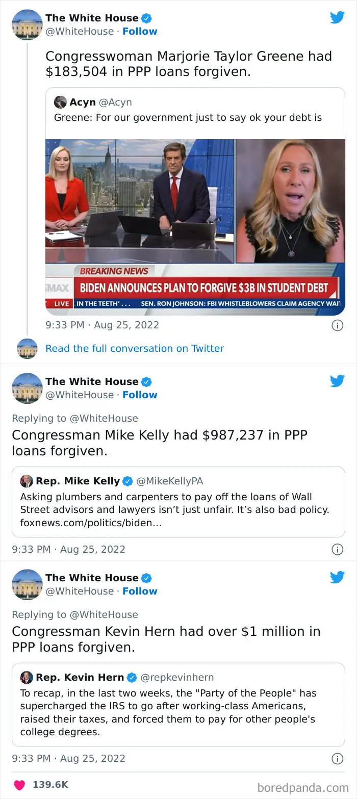 30 Of The Best Reactions From The Internet To Biden Canceling Student Loan Debt