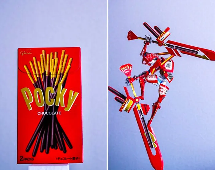 Second Life: This Artist Turns Used Packages Into Art (20 New Pics)