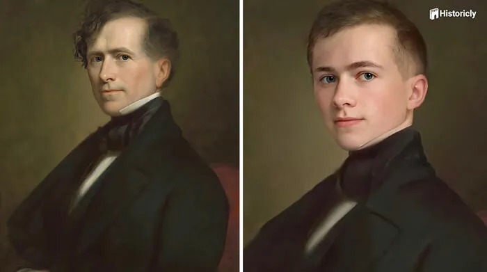 Franklin Pierce reimaginado como un adolescente