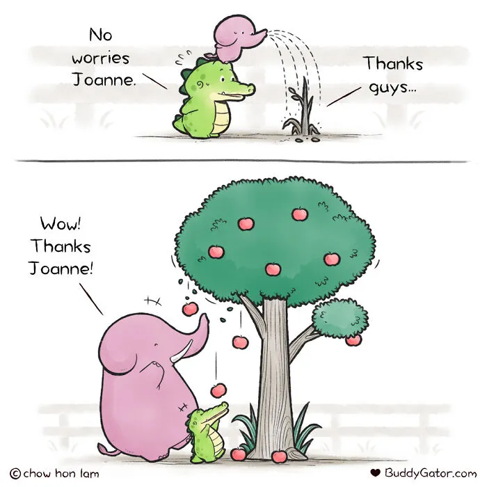 My 25 Comics About Adorable Animals That Show A Good Example For Us Humans (New Pics)