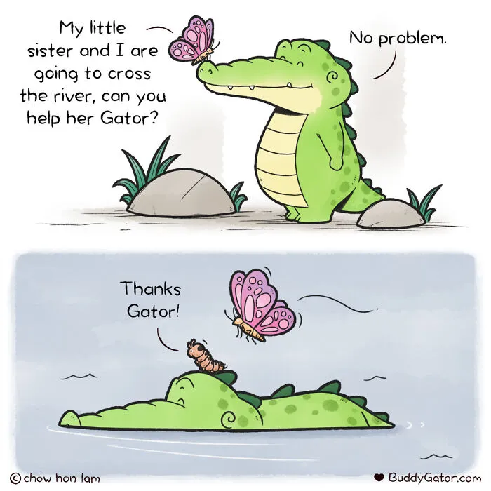 My 25 Comics About Adorable Animals That Show A Good Example For Us Humans (New Pics)