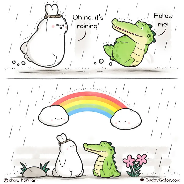 My 25 Comics About Adorable Animals That Show A Good Example For Us Humans (New Pics)