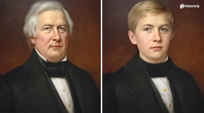 Millard Fillmore reimaginado como un adolescente