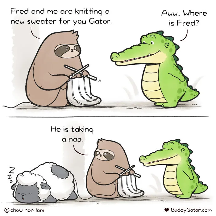 My 25 Comics About Adorable Animals That Show A Good Example For Us Humans (New Pics)
