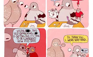 Artist Portrays How Life Looks When You Have Depression And Anxiety Through These 30 Relatable Comics Featuring A Cartoon Pigeon