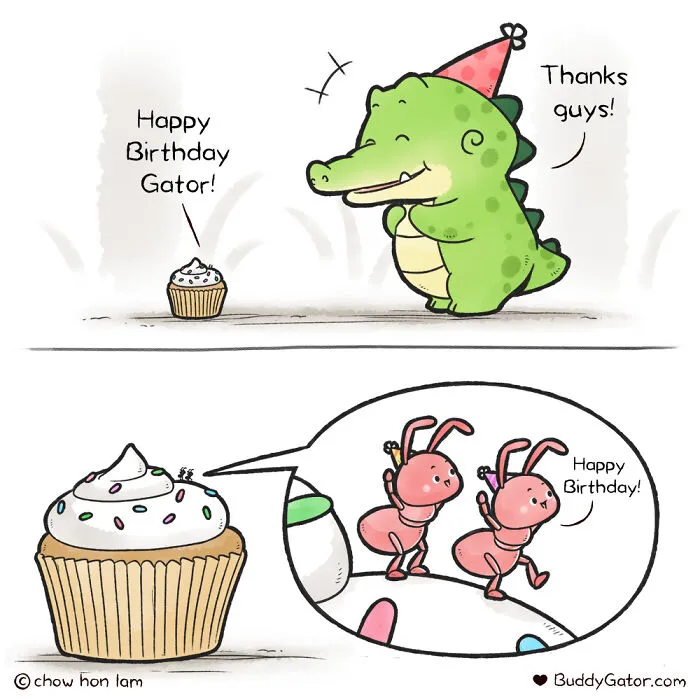 My 25 Comics About Adorable Animals That Show A Good Example For Us Humans (New Pics)
