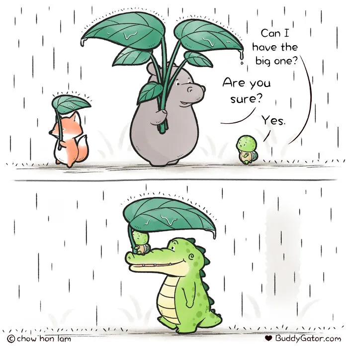 My 25 Comics About Adorable Animals That Show A Good Example For Us Humans (New Pics)