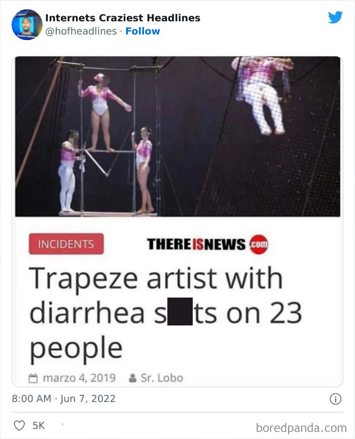 This Twitter Page Collects 50 Of The Most Ridiculous News Headlines Ever Printed Or Shared (New Pics)