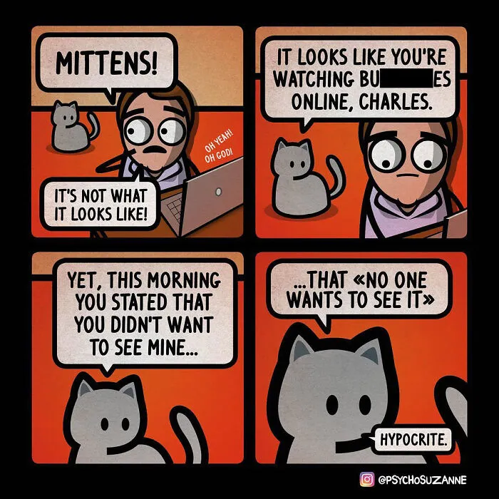 This Artist Creates Dark Yet Silly Comics About A Funny Grandma And Other Unexpected Situations (30 New Pics)