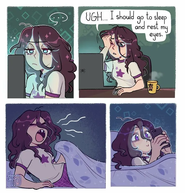 18 Surrealistic Comics About Daily Modern Life Struggles Made By This Artist