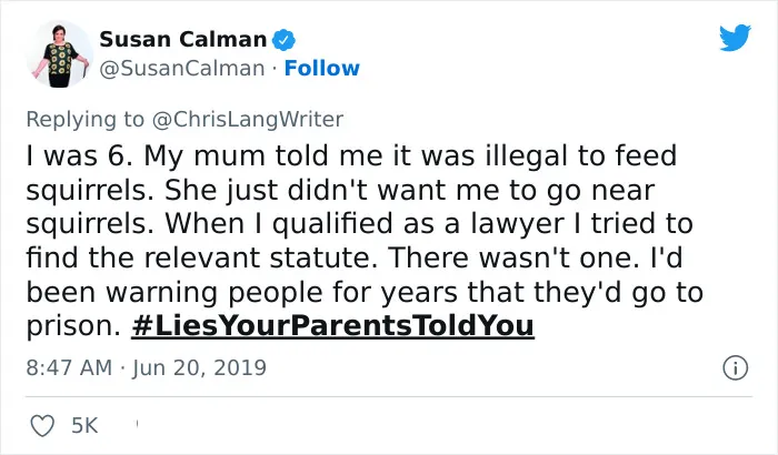30 Tweets That Might Hit Too Close To Home About The Lies Our Parents Told Us Just So We’d Behave Or Do As They Said