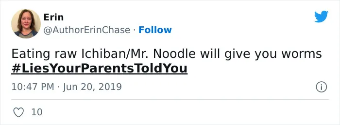 30 Tweets That Might Hit Too Close To Home About The Lies Our Parents Told Us Just So We’d Behave Or Do As They Said