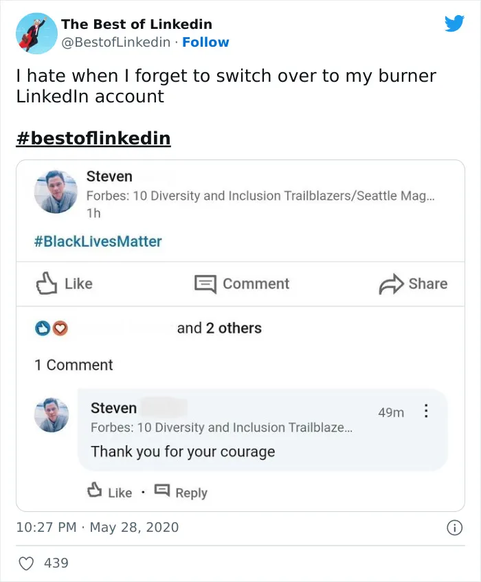 40 Cringeworthy LinkedIn Posts That Got Called Out By This Twitter Page