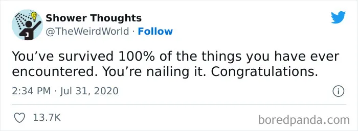 50 Shower Thoughts That Make A Lot Of Sense, As Shared On This Online Page (New Pics)