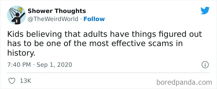 50 Shower Thoughts That Make A Lot Of Sense, As Shared On This Online Page (New Pics)