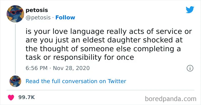“She’s A 10 But She’s The Eldest Daughter”: 50 Tweets Every Eldest Daughter Might Relate To