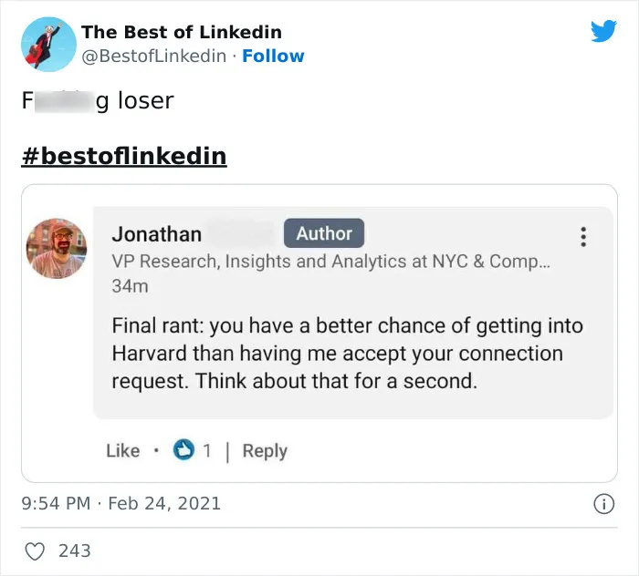 40 Cringeworthy LinkedIn Posts That Got Called Out By This Twitter Page