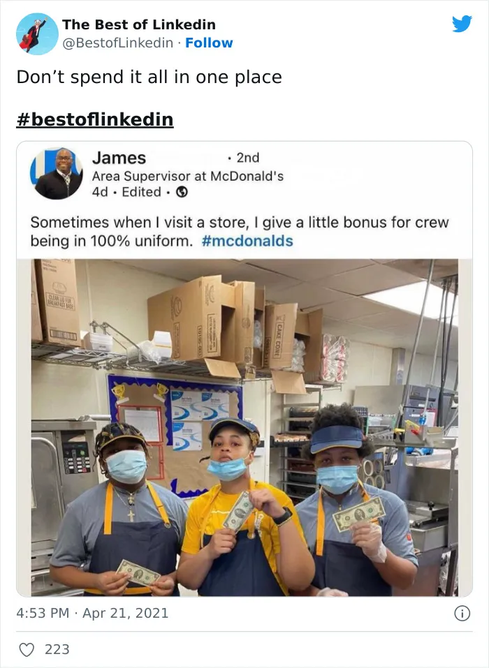 40 Cringeworthy LinkedIn Posts That Got Called Out By This Twitter Page