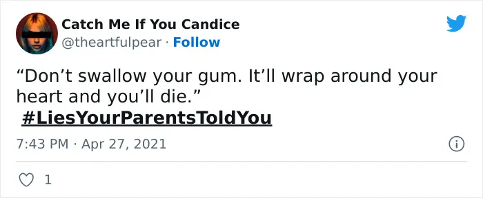 30 Tweets That Might Hit Too Close To Home About The Lies Our Parents Told Us Just So We’d Behave Or Do As They Said