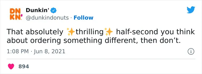 Whoever Manages The Dunkin’ Donuts Twitter Account Has An Amazing Sense Of Humor Proven With These 30 Tweets