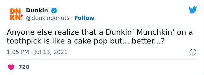 Whoever Manages The Dunkin’ Donuts Twitter Account Has An Amazing Sense Of Humor Proven With These 30 Tweets