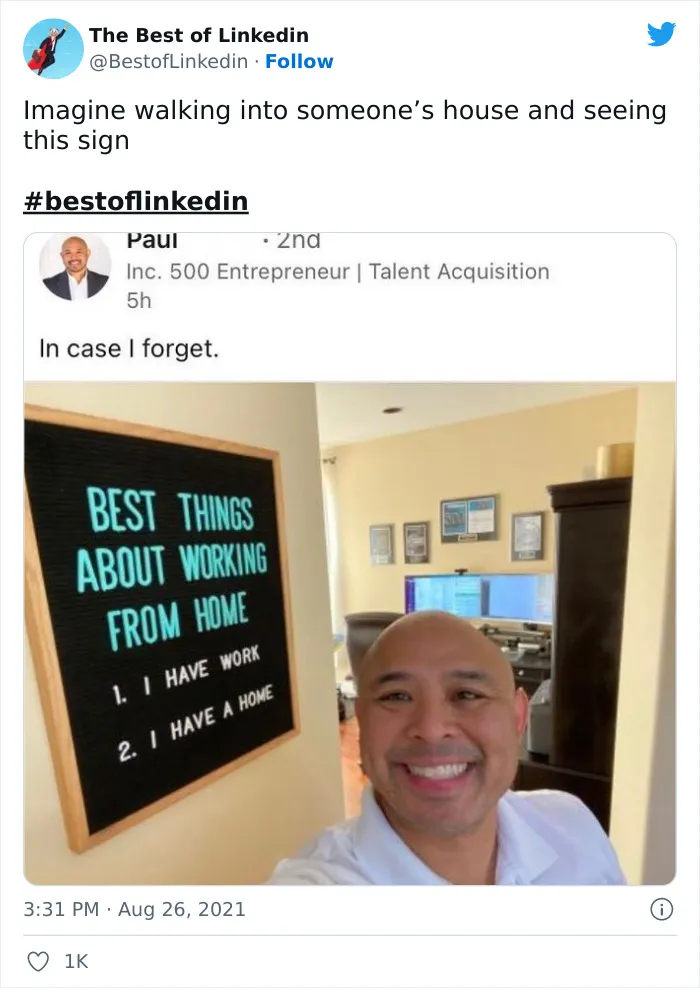 40 Cringeworthy LinkedIn Posts That Got Called Out By This Twitter Page