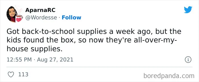 40 Parents Whose Back-To-School Tweets Made The Internet Laugh Out Of Empathy