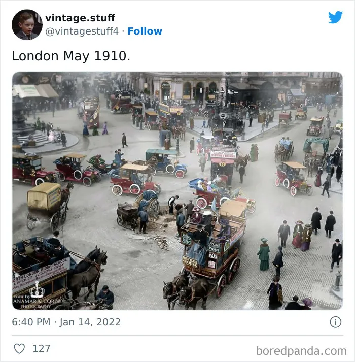 50 “Colorized Photos That Make History Look Truly Stunning”, As Shared By This Twitter Account
