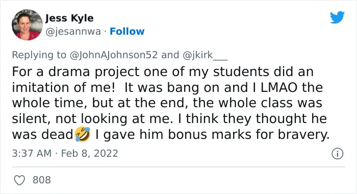 24 Brilliant Roasts Teachers Received From Their Students, As Shared By Teachers Online