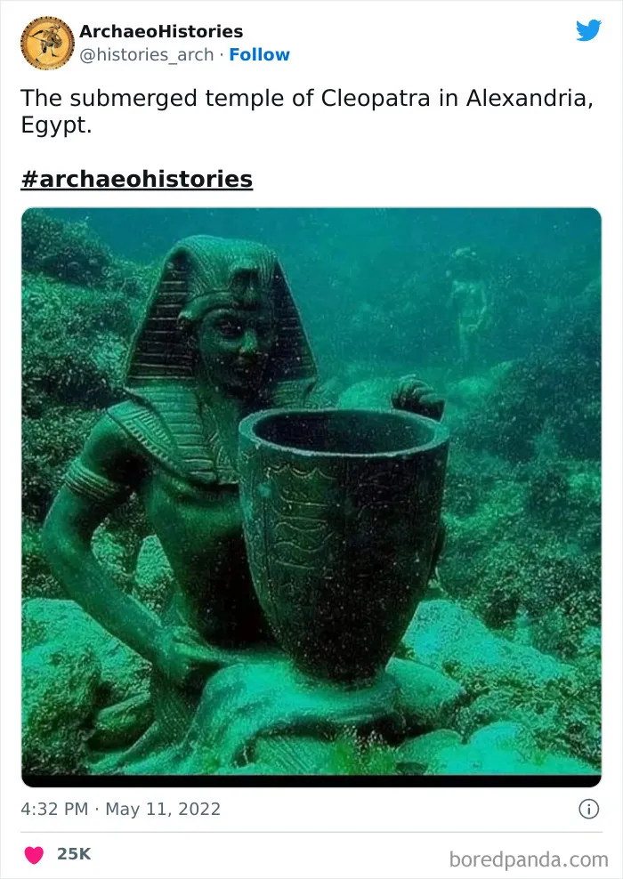 40 Of The Most Amazing Archaeological Discoveries Shared On This Educational Twitter Page