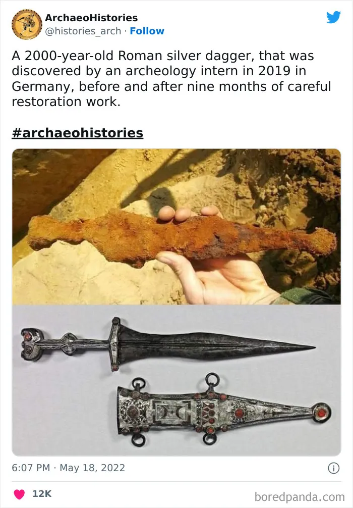 40 Of The Most Amazing Archaeological Discoveries Shared On This Educational Twitter Page