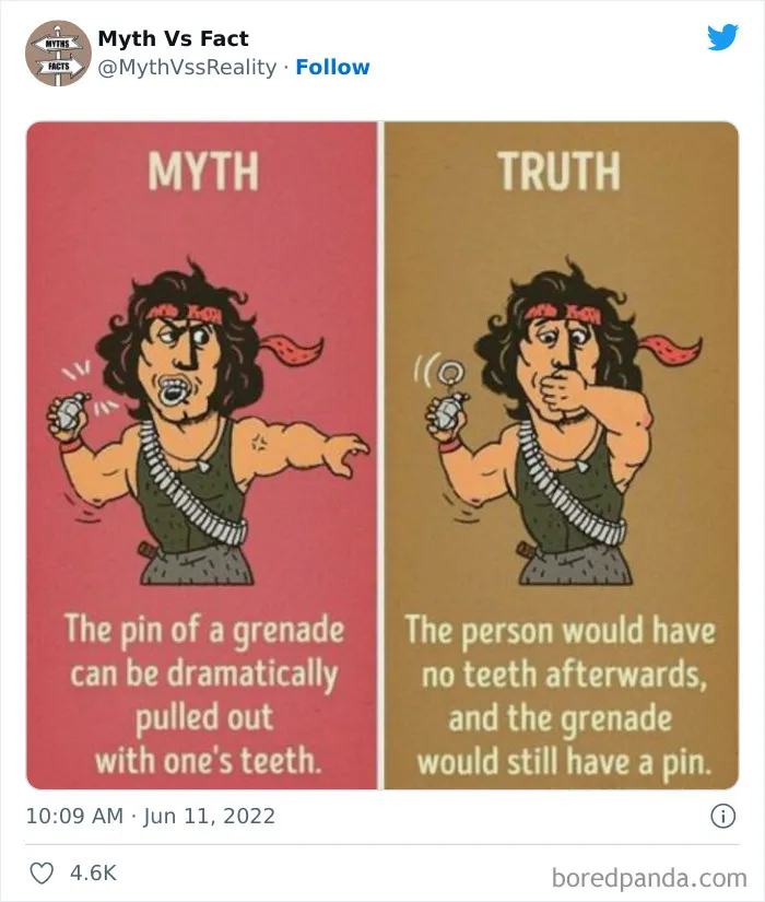 “Boost Your Knowledge”: 50 “Facts” That Are Actually Not True, Shared By This Twitter Account