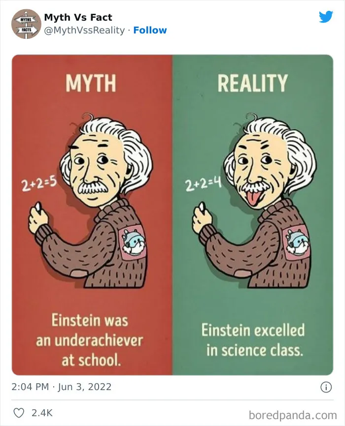 “Boost Your Knowledge”: 50 “Facts” That Are Actually Not True, Shared By This Twitter Account