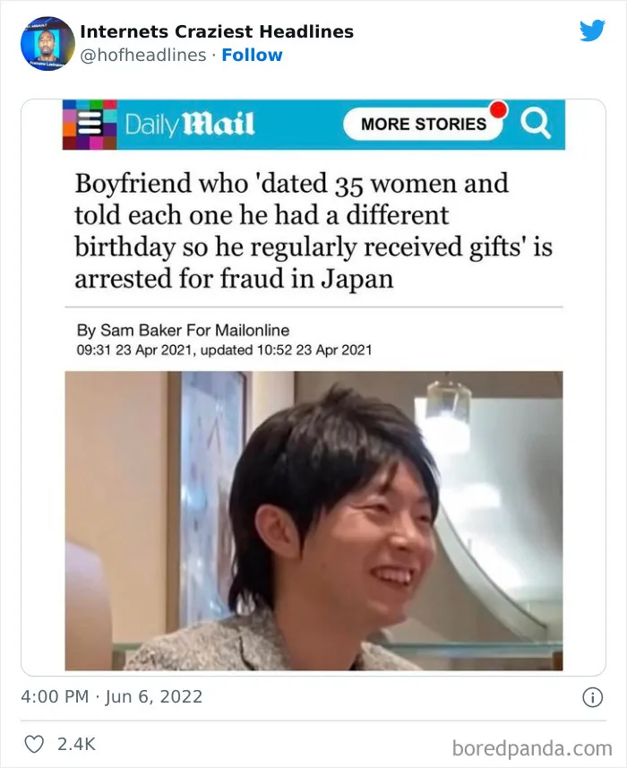 This Twitter Page Collects 50 Of The Most Ridiculous News Headlines Ever Printed Or Shared (New Pics)