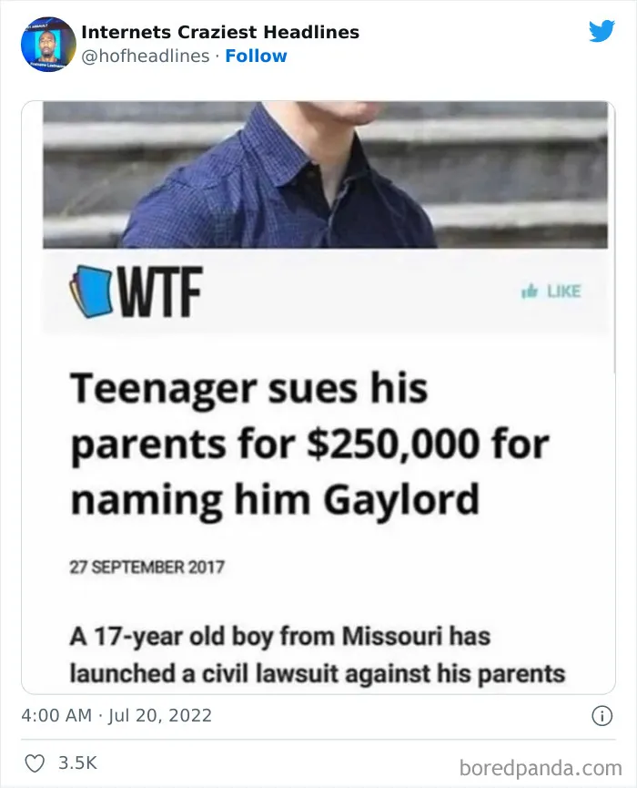 This Twitter Page Collects 50 Of The Most Ridiculous News Headlines Ever Printed Or Shared (New Pics)