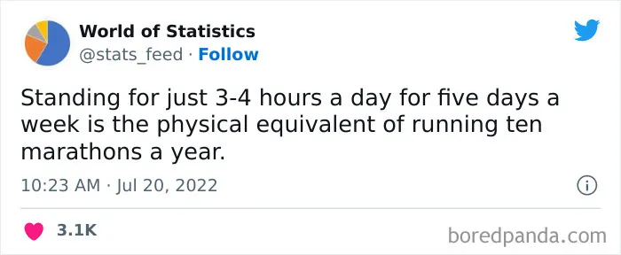 "85% Of Women Wear The Wrong Bra Size": 50 Wild Statistics That Are As Random As They Are Interesting, As Shared On This Twitter Page