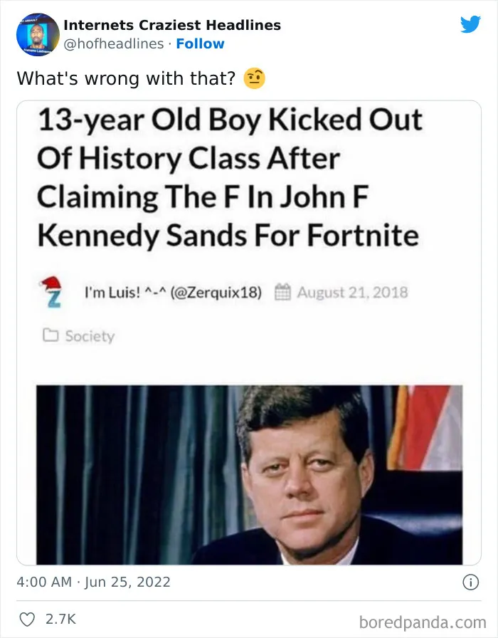 This Twitter Page Collects 50 Of The Most Ridiculous News Headlines Ever Printed Or Shared (New Pics)