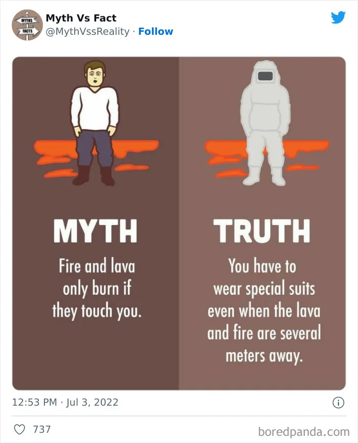 “Boost Your Knowledge”: 50 “Facts” That Are Actually Not True, Shared By This Twitter Account