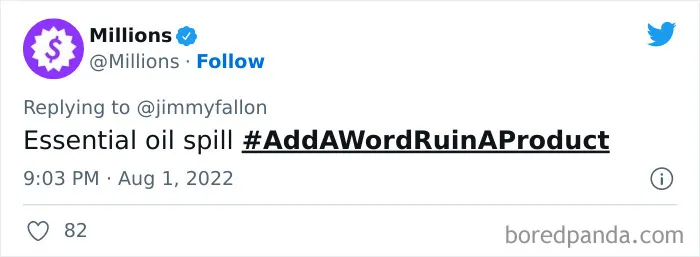 Jimmy Fallon Asks People To Ruin A Product With One Word, And Here Are 30 Hilarious Tweets