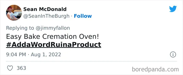 Jimmy Fallon Asks People To Ruin A Product With One Word, And Here Are 30 Hilarious Tweets