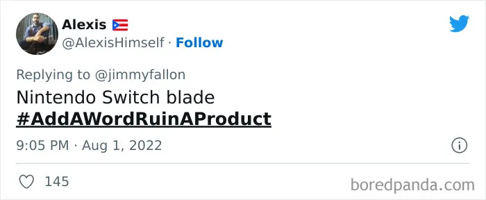 Jimmy Fallon Asks People To Ruin A Product With One Word, And Here Are 30 Hilarious Tweets