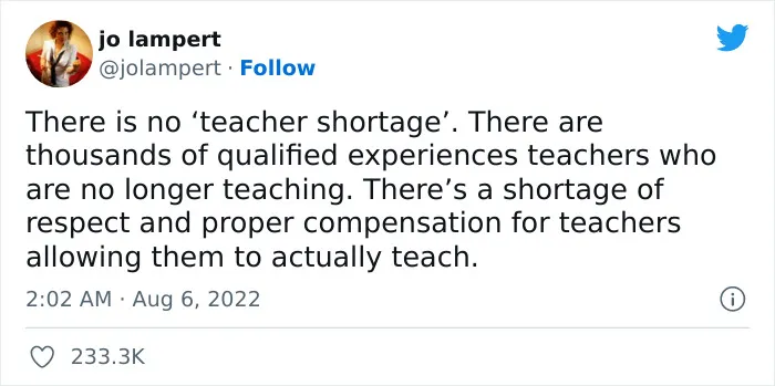 30 Tweets From Current Or Ex Teachers Or People Who Know Them, Pointing Out Why Educators Are Quitting Teaching Altogether
