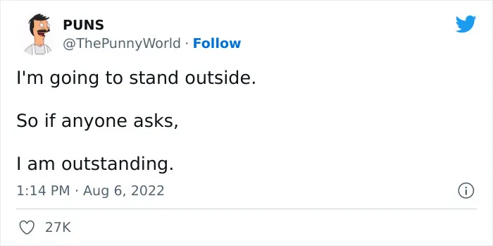 35 Pun-Based Jokes That Are Both Amusing And Cringeworthy, As Shared By This Dedicated Twitter Page
